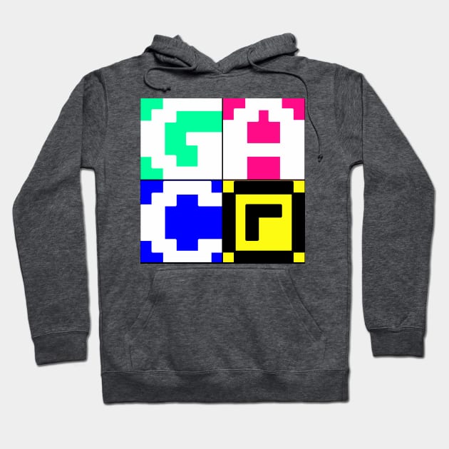 Gulf Pixel Block Hoodie by GulfAudio